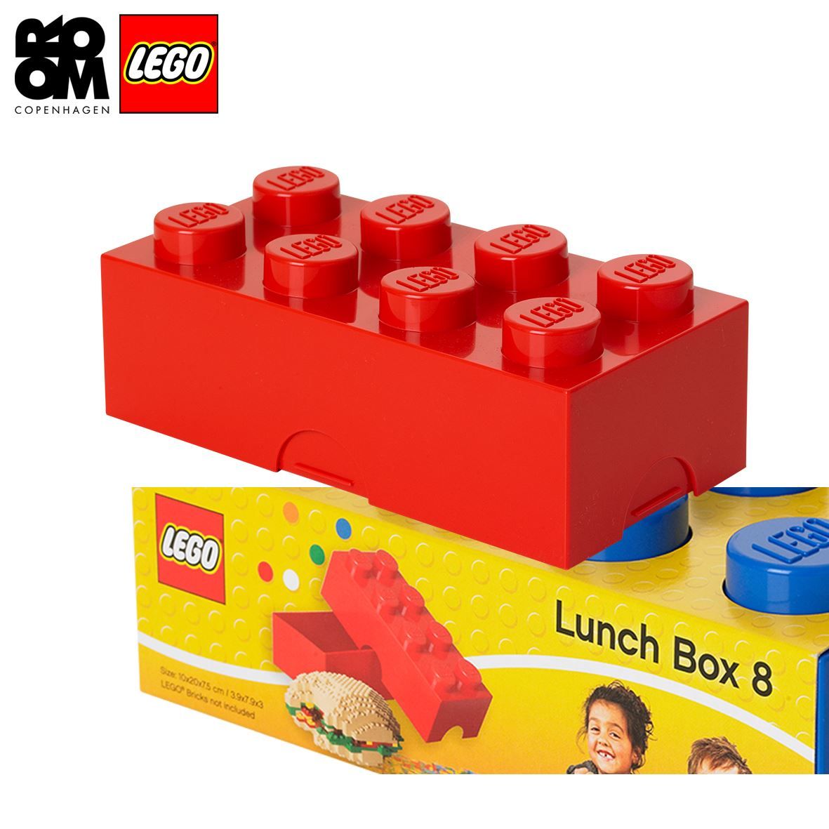Behälter & Ähnliches: XL Lego Lunchbox, oder Stiftbox etc, Rot – Neu und originalverpackt aus Wettingen von kochshop