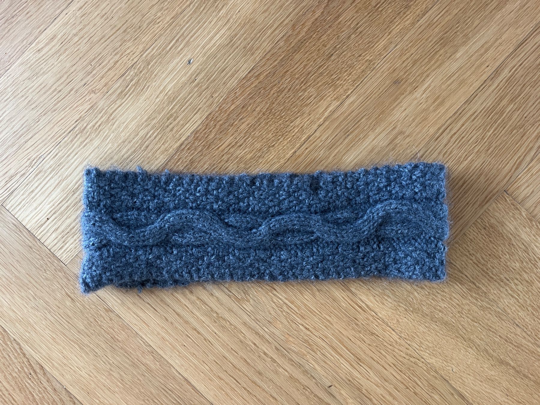 Accessori per capelli: Gestricktes Stirnband Damen Grau Wolle – Usato da Zürich venduto da bretxo 1