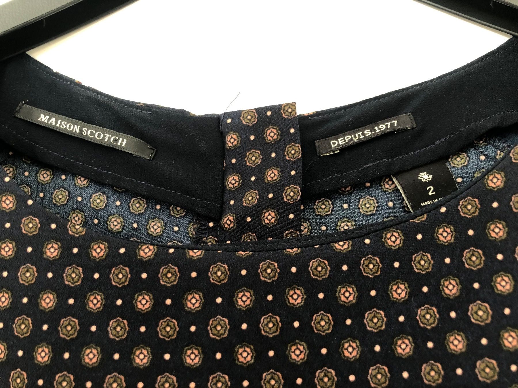Maison Scotch Blusen: Maison Scotch Bluse Gr.2 – Gebraucht aus Horn von Resvi 2