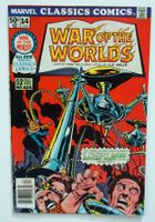 WAR OF THE WORLDS MARVEL CLASSICS #14 HG. WELLS NOVEL 1977