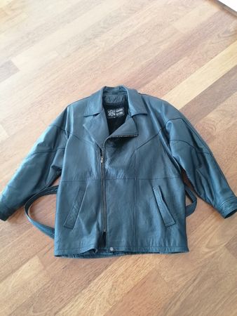 Lederjacke, Herren, Gr. L, 79 cm lang