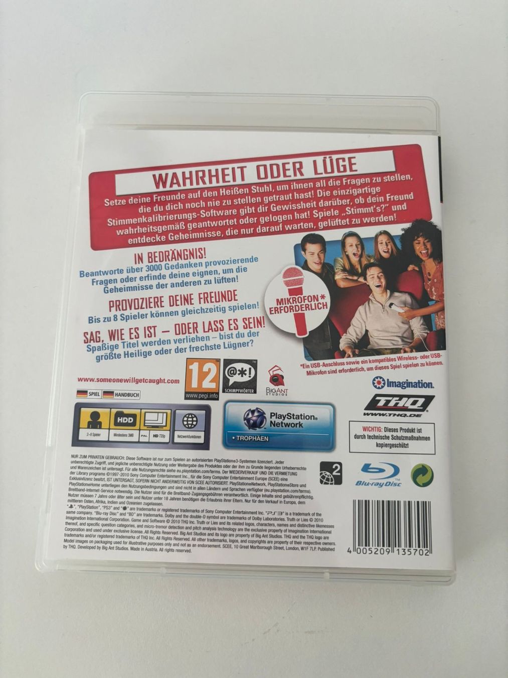 Spiele: Stimmt's Wahrheit oder Lüge (PS3) – Gebraucht aus Herisau von Seyashop1 2