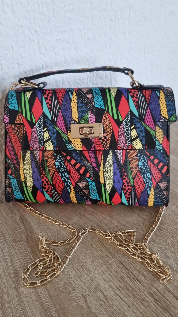 Borse da donna: Kleine  Handtasche mit Muster - Blickfang! – Nuovo (secondo la descrizione) da Glattbrugg venduto da Hamburgstadt 3