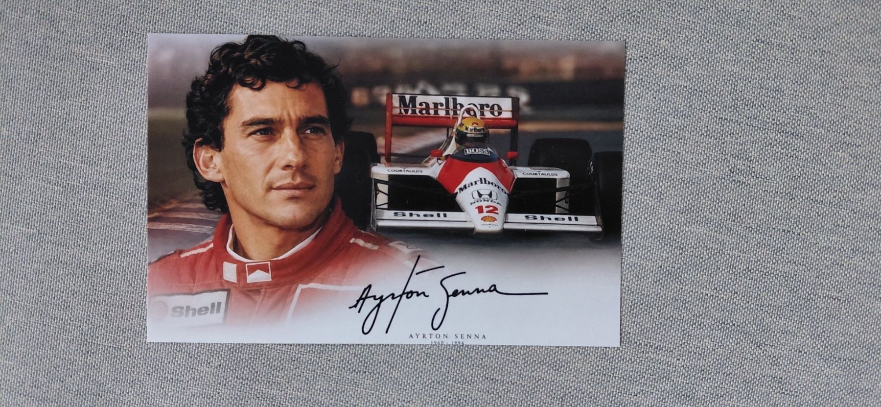 Autografi: Autogramm Ayrton Senna – Usato da Schmerikon venduto da Olympia04