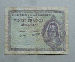 Algerien ++ 20 Francs 2.2.45