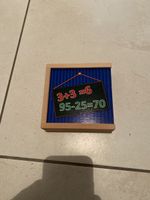 Rechenspiel Holz
