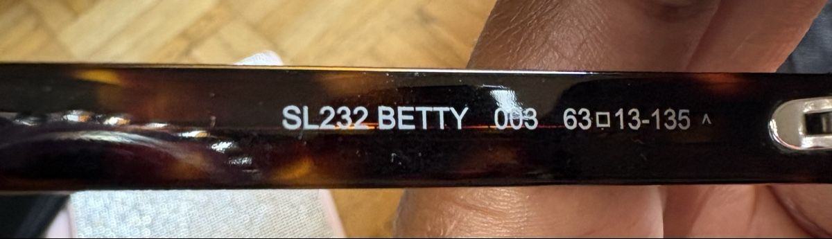 Saint Laurent Occhiali & Lenti: Saint Laurent Sonnenbrille SL232 Betty – Nuovo (secondo la descrizione) da Bern venduto da danna_ 3