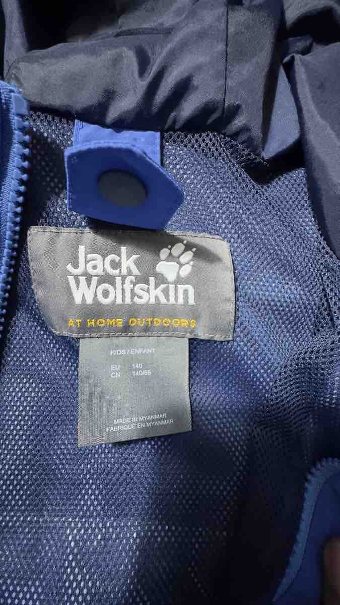 Jacken & Mäntel: Jack Wolfskin 3-in-1 Jacket Blue Size 140 – Gebraucht aus basel von sak12345 2