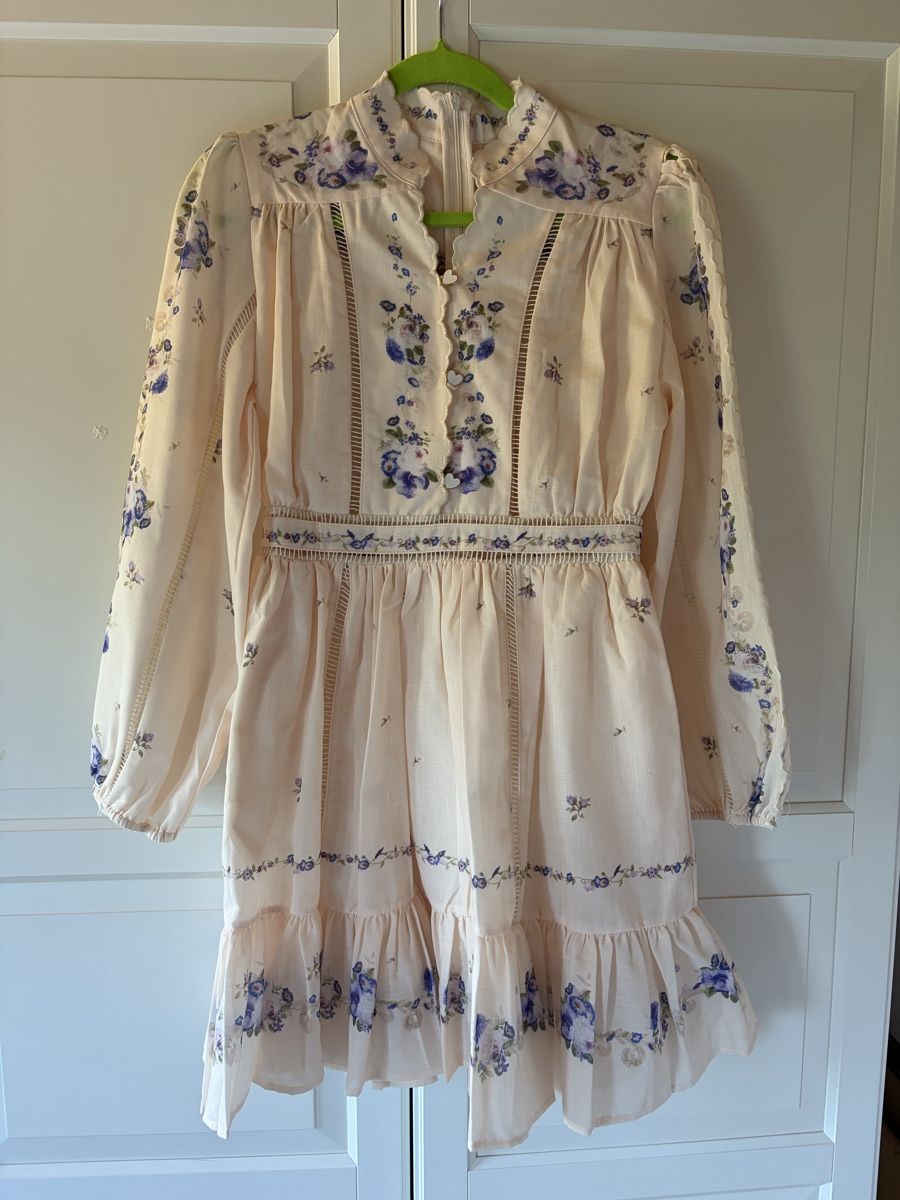 Vestiti: Floral Linen Blend Dress – Nuovo (secondo la descrizione) da St.Josefen venduto da lop_lh8d 5