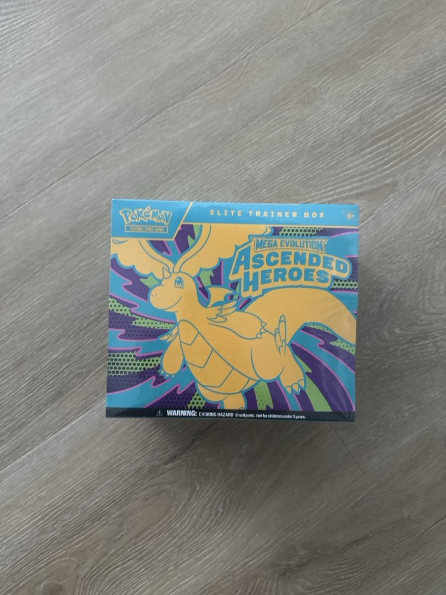 Pokémon Carte collezionabili: Pokémon Elite Trainer Box Mega Evolution Ascended Heroes – Nuovo e nell'imballaggio originale da Altstätten SG venduto da dxdc23