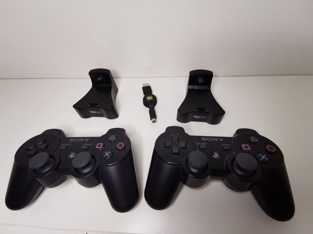 Playstation 3 Dualshock Sixaxis Controller + Ladestation Kaufen auf