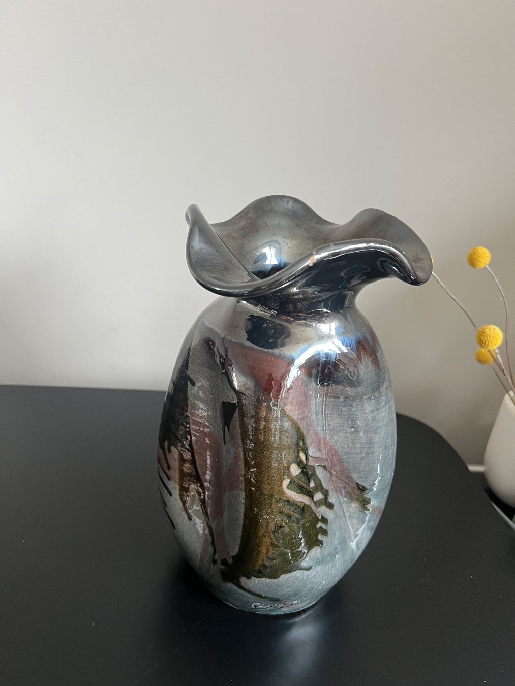 Vasen & Gefässe: Vintage Vase Thomas Buxo Freie Form – Gebraucht aus Jona von Sariksa 3