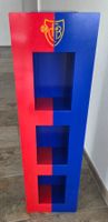 Video, CD, Metallregal. FC Basel. Mit FCB Logo. Wie neu
