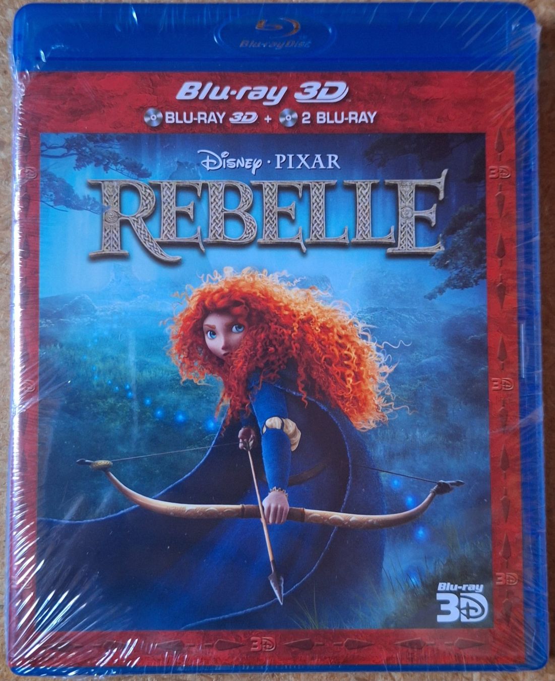 Tutti i DVDs: Brave - Rebelle - Merida - Disney 3D + 2D + Bonus Blu-ray – Nuovo e nell'imballaggio originale da Schmitten FR venduto da Sidewinder