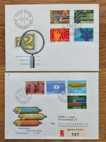 2x FDC 1972 + 1975 für nur 50 Rappen