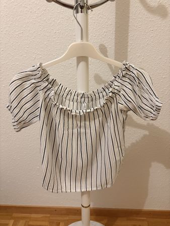 Haut d'été rayé Bershka