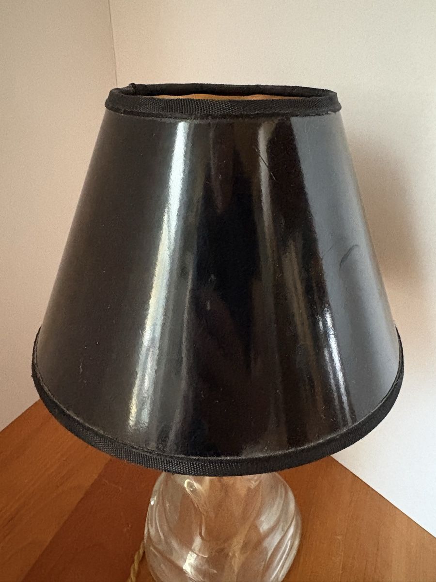 Lampade: antike Tischlampe mit Glasfuss – Usato da Rümlang venduto da resale35 3