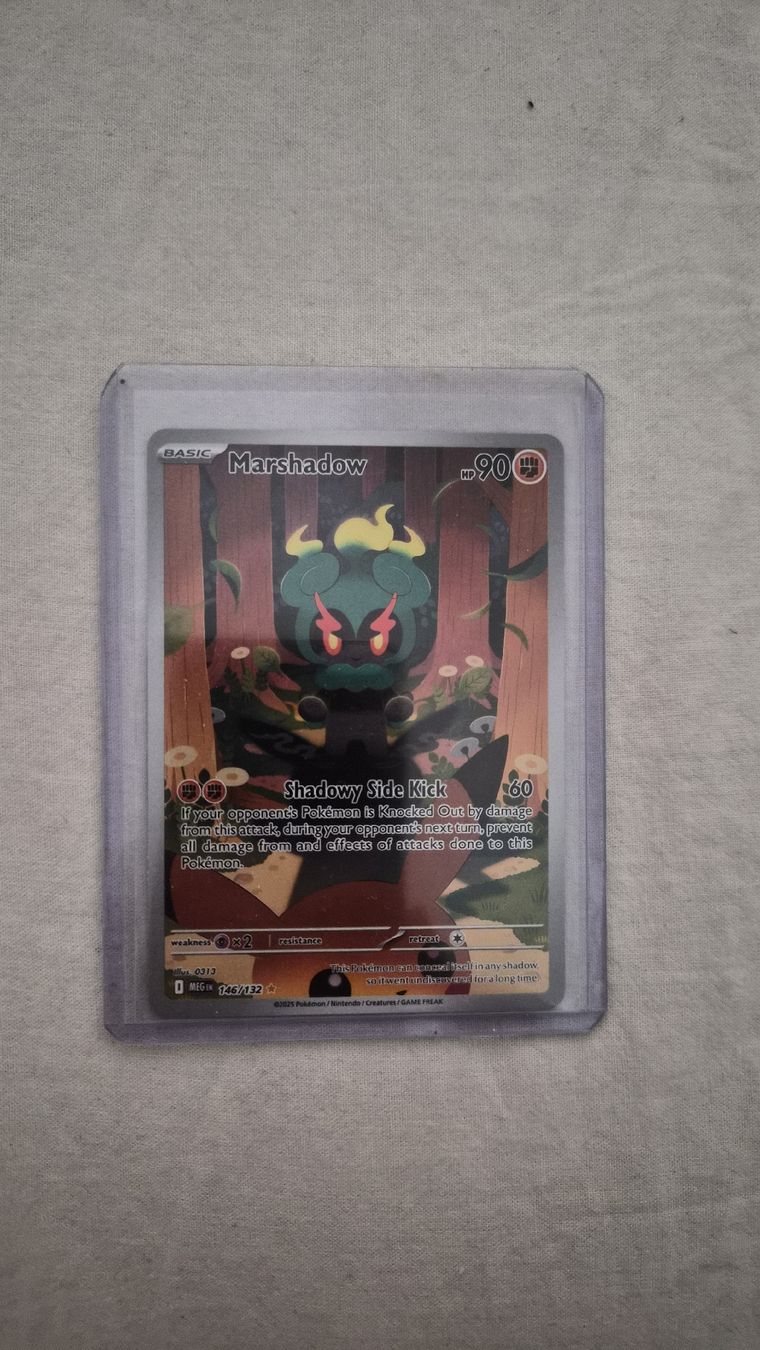 Pokémon Carte collezionabili: Marshadow Pokemon Illustration Rare EN (Mega Evolution) – Nuovo (secondo la descrizione) da Wabern venduto da konbini