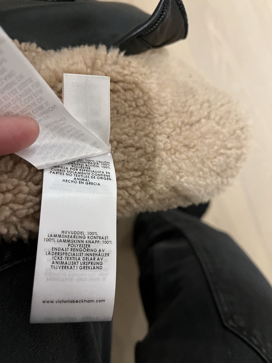 Victoria Beckham Giacche: Victoria Beckham Lammfell Lederjacke Gr. 38 – Usato da Schönenberg ZH venduto da mobalux1 5