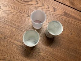 3er Set: Becher / Zahnbecher