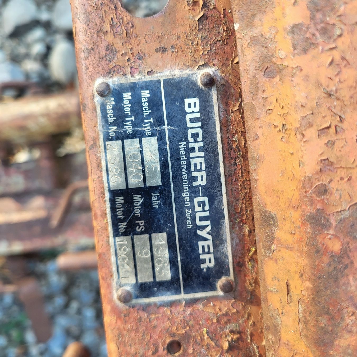 Bucher Alle Maschinen: Bucher – Gebraucht aus Schlosswil von bod_f66j 6