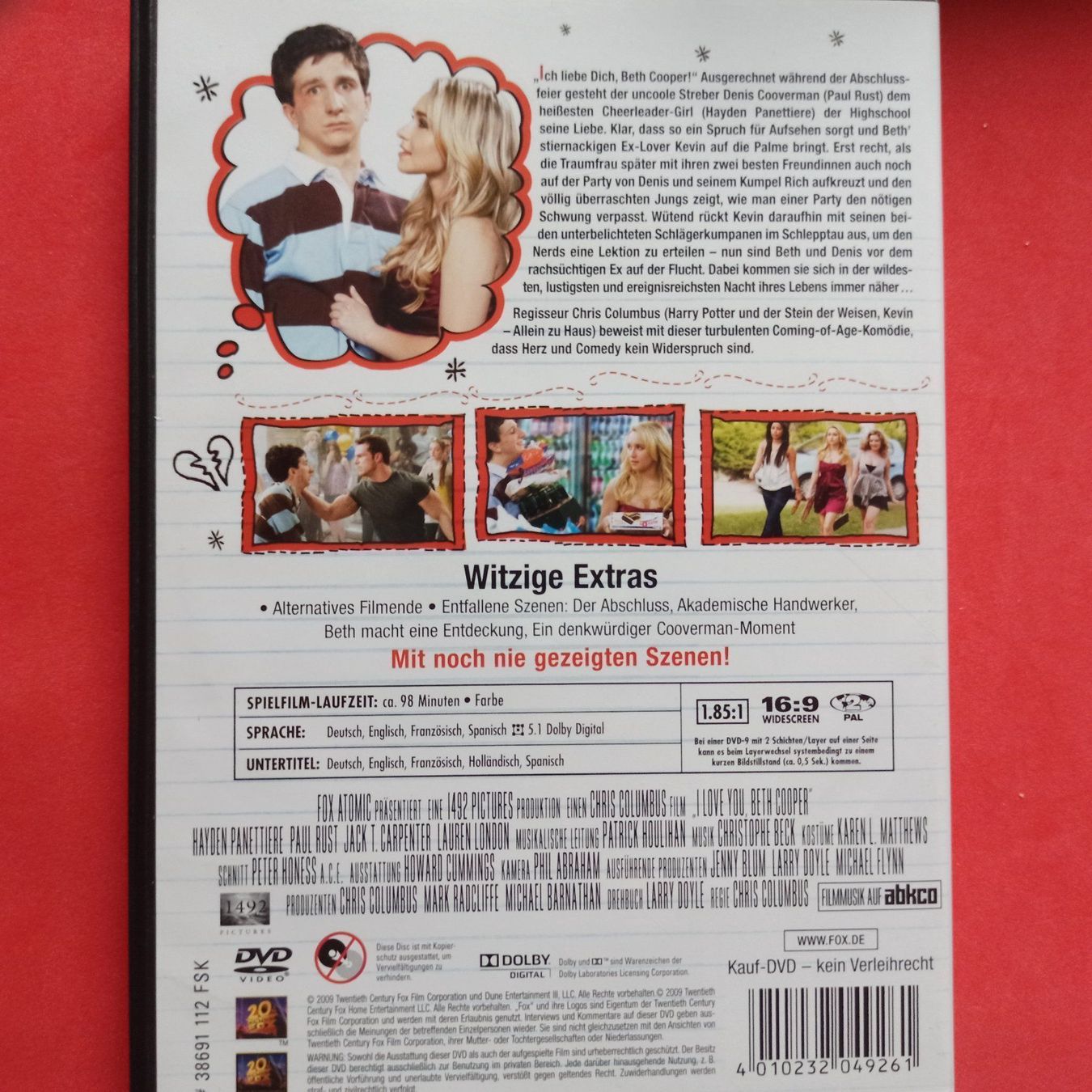 Tutti i DVDs: I Love You, Beth Cooper – Usato da Dübendorf venduto da kb86_MOVIE 1