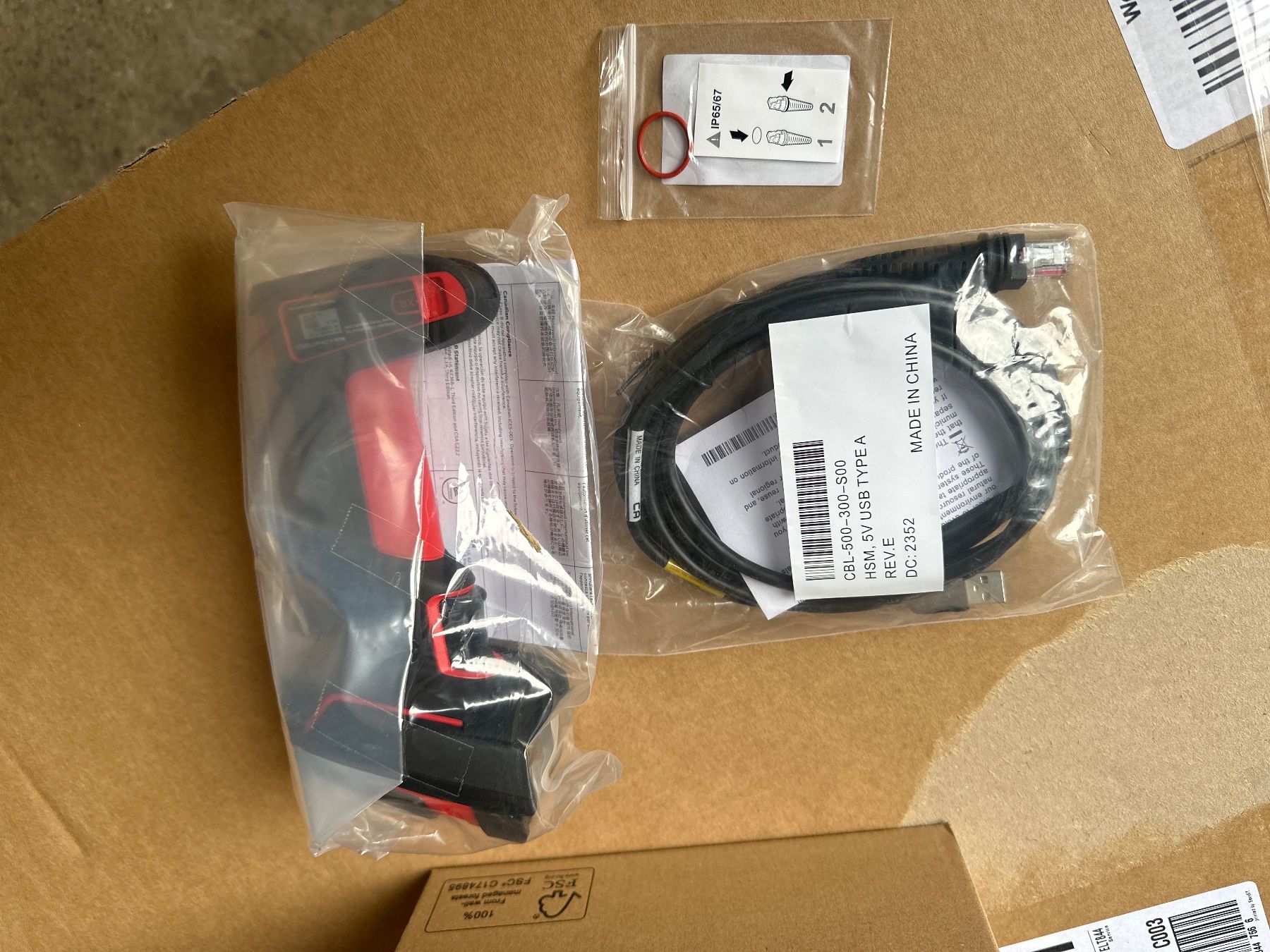 Honeywell Scanner: neuer Barcodescanner Honeywell Granit 1990i Flex range, USB – Neu und originalverpackt aus Necker von liq24 4