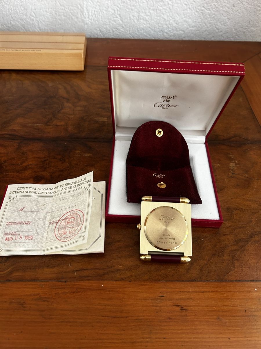 Cartier Wecker: Cartier Reisewecker – Gebraucht aus Büren SO von STEN02 6