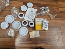 Avent Milchpumpe Set + Medela Pump & Save Beutel,K30