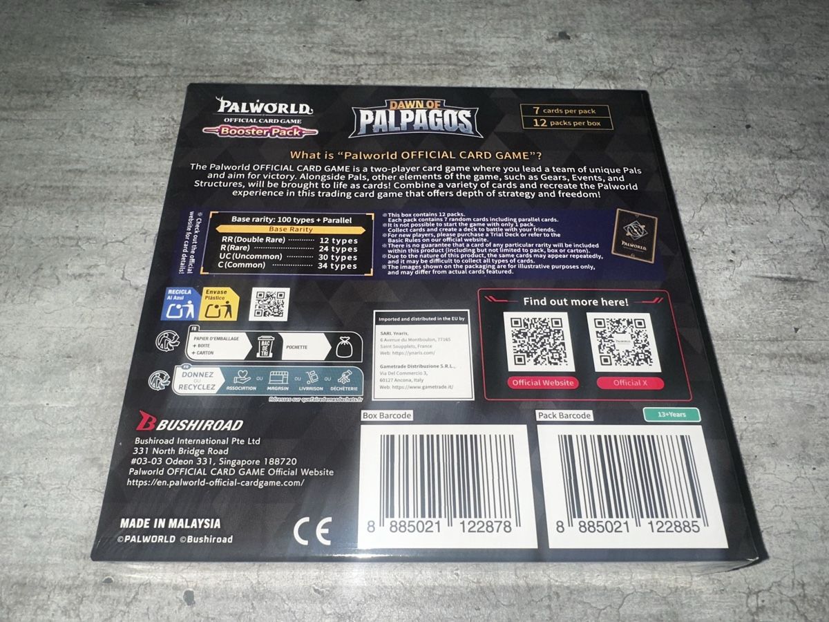 Carte collezionabili: Palworld TCG - First Edition Booster Box – Nuovo e nell'imballaggio originale da Gandria venduto da PokeBrothersCH 1