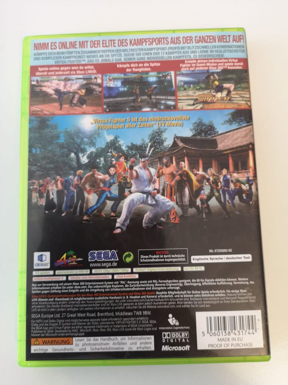 Giochi: Virtua Fighter 5 (XBOX 360) – Usato da Herisau venduto da Seyashop_2 2