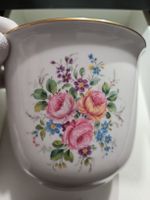 Gerold Tettau Bavaria Vase handgefertigt Blumenmotiv W.-Germ
