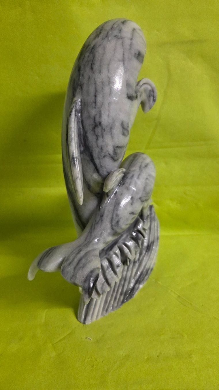Sculture & Statue: Delfine 30cm aus Marmor – Nuovo (secondo la descrizione) da Roggliswil venduto da Mabelco 2