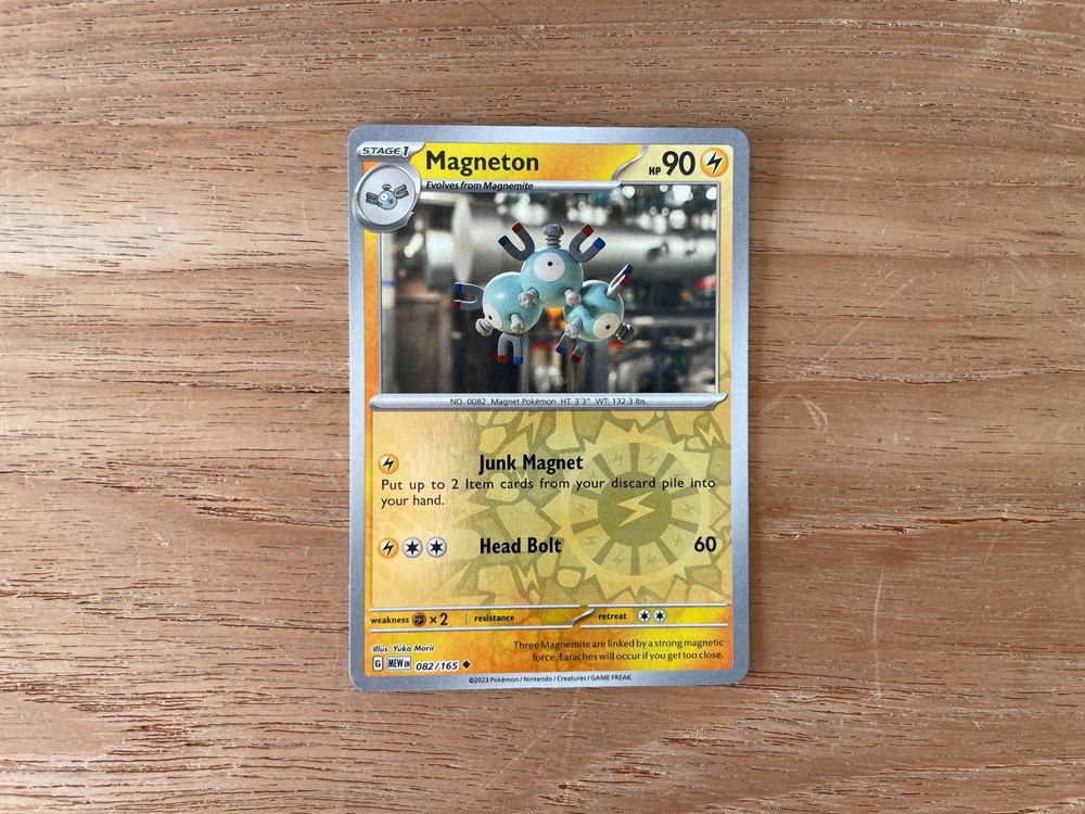 Pokémon Carte collezionabili: Magneton Reverse Holo EN 151 Scarlet & Violet Pokemon – Nuovo (secondo la descrizione) da Zürich venduto da dren