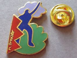 PIN KÜNSTLER N.TROXLER FÜR BISCUITS WILLISAU, KUNST