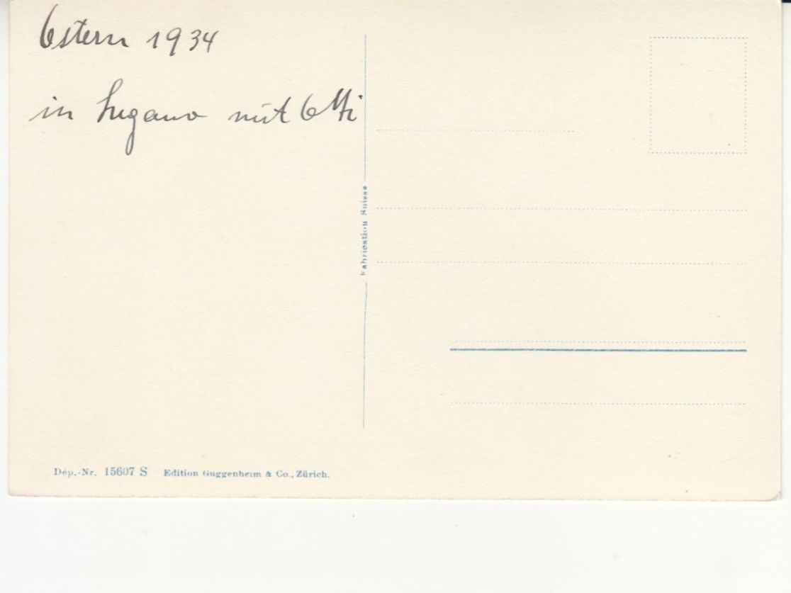 Ansichtskarten: Madonna del Sasso 1934 – Gebraucht aus Bürglen TG von StampGraf 1