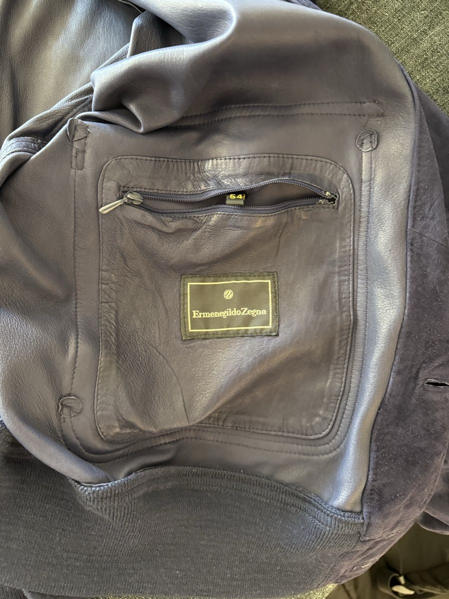 Zegna Jacken: Zegna Suede Jacket Navy – Gebraucht aus Genève von SG_73 2