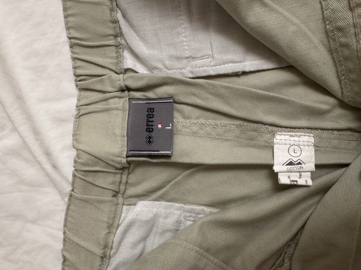 Pantalons: Bermuda cargo Erreà beige taglia L – D'occasion à Monte Carasso par chi_tvk2 2