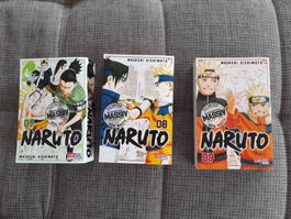 Naruto Bücher Band 7, 8, 9