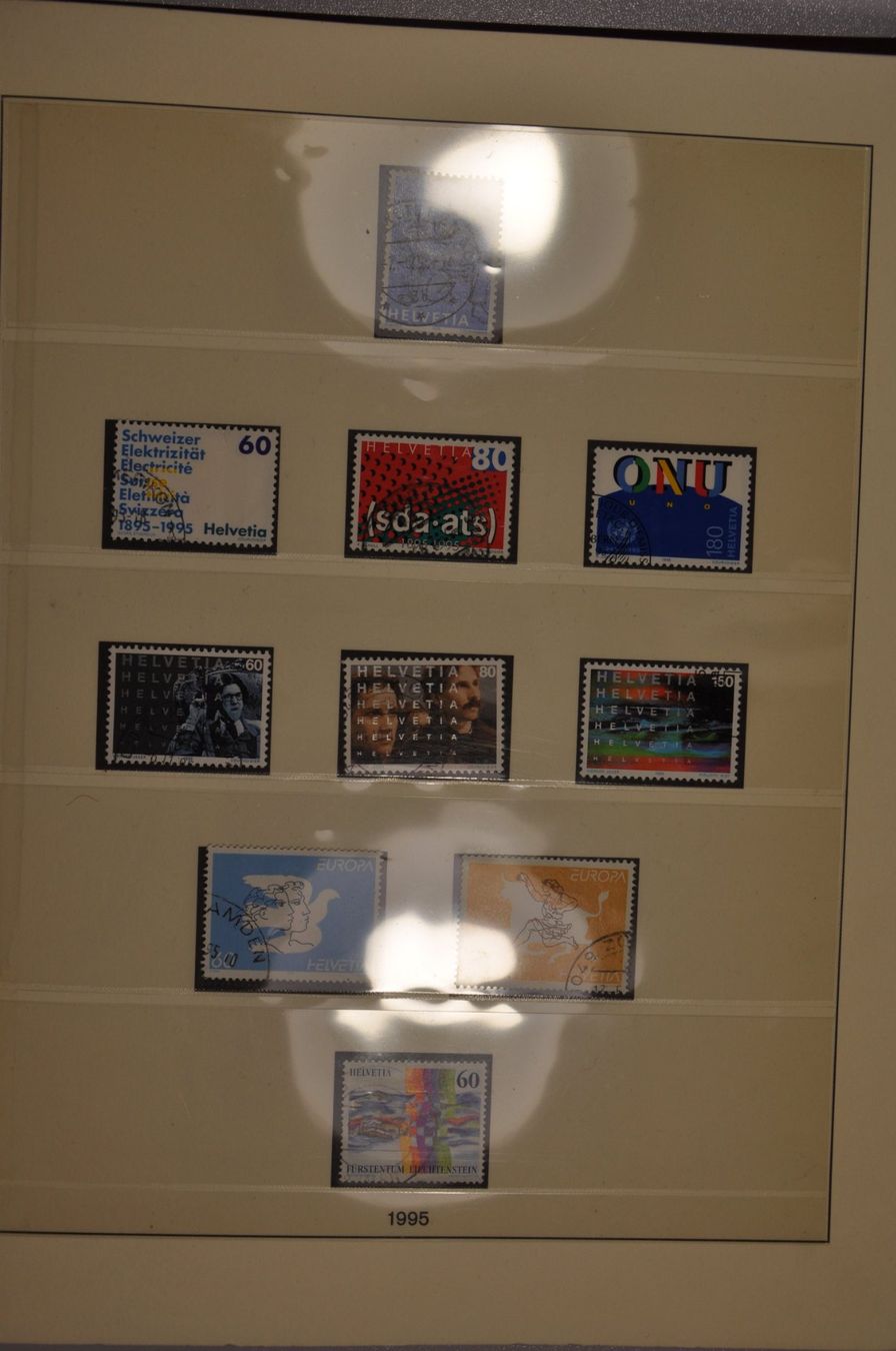 Tutti i francobolli: Sammlung Schweiz 1991-2003 meist gestempelt – Usato da Wolfhalden venduto da Zinauktion 3