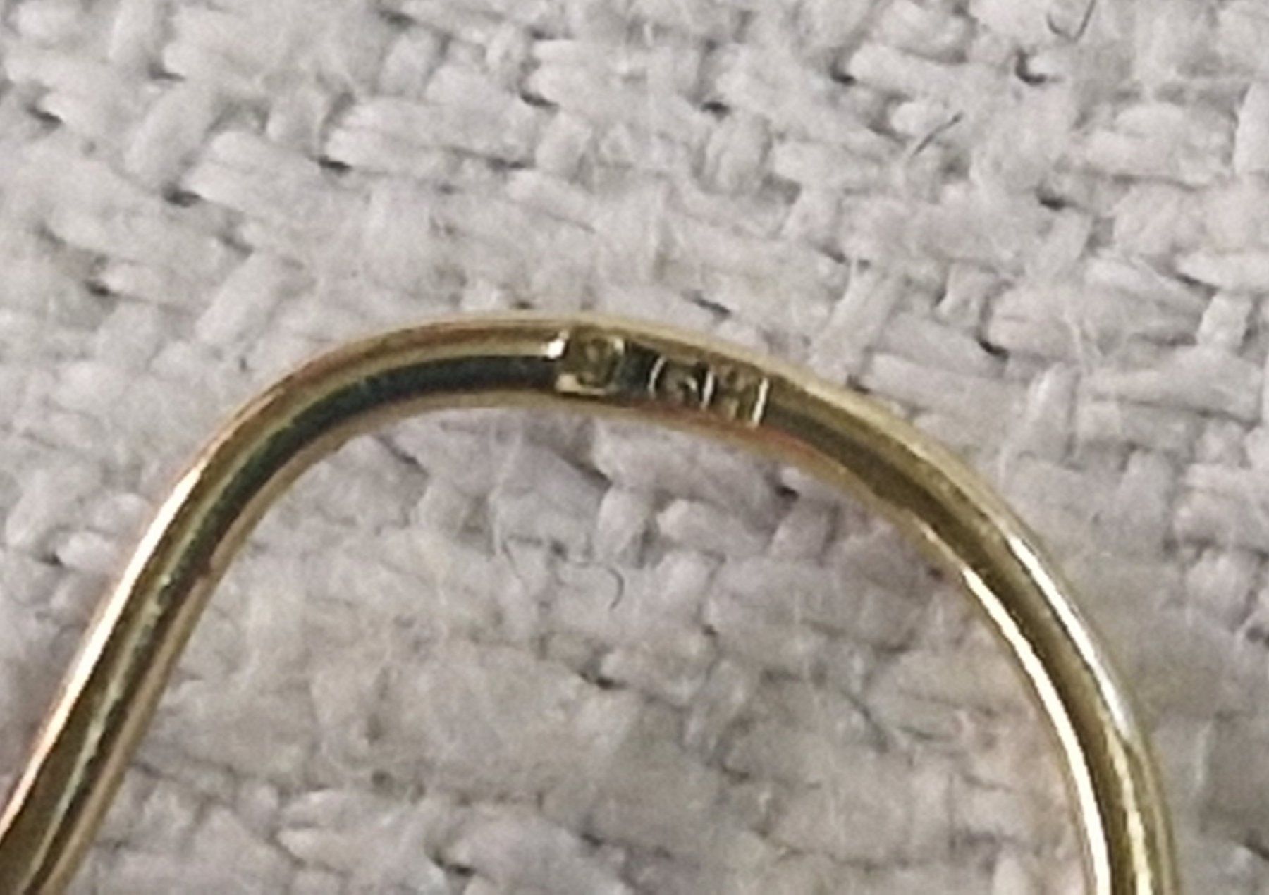 Boucles d'oreille: ORENRINGE GOLD MIT GRANAT – D'occasion à Bilten par Mic2022 6