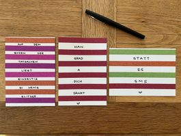 Gratis Versand - 3er-Set Grusskarten A6
