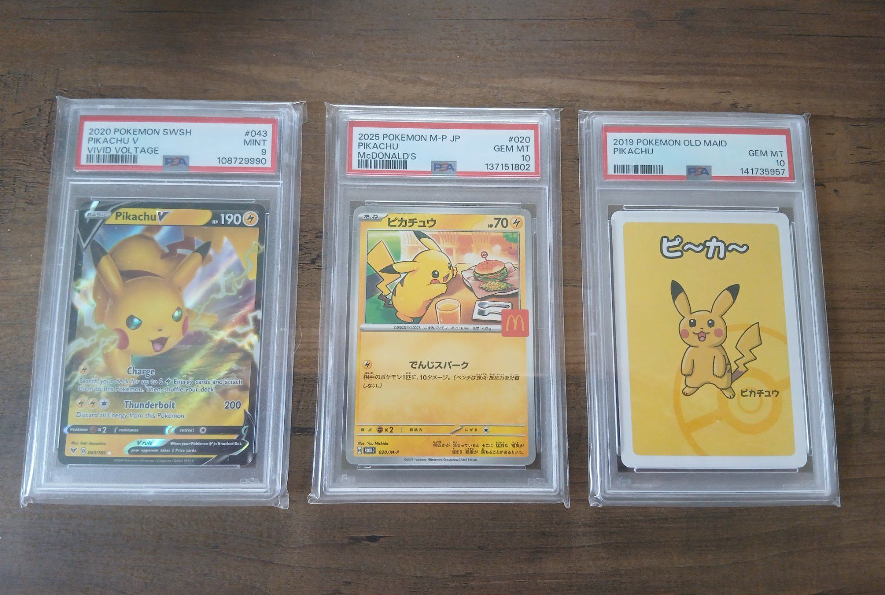 Pokémon Carte collezionabili: Pokemon Pikachu PSA grading – Usato da Märwil venduto da Chi_87pp
