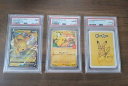 Pokemon Pikachu PSA grading