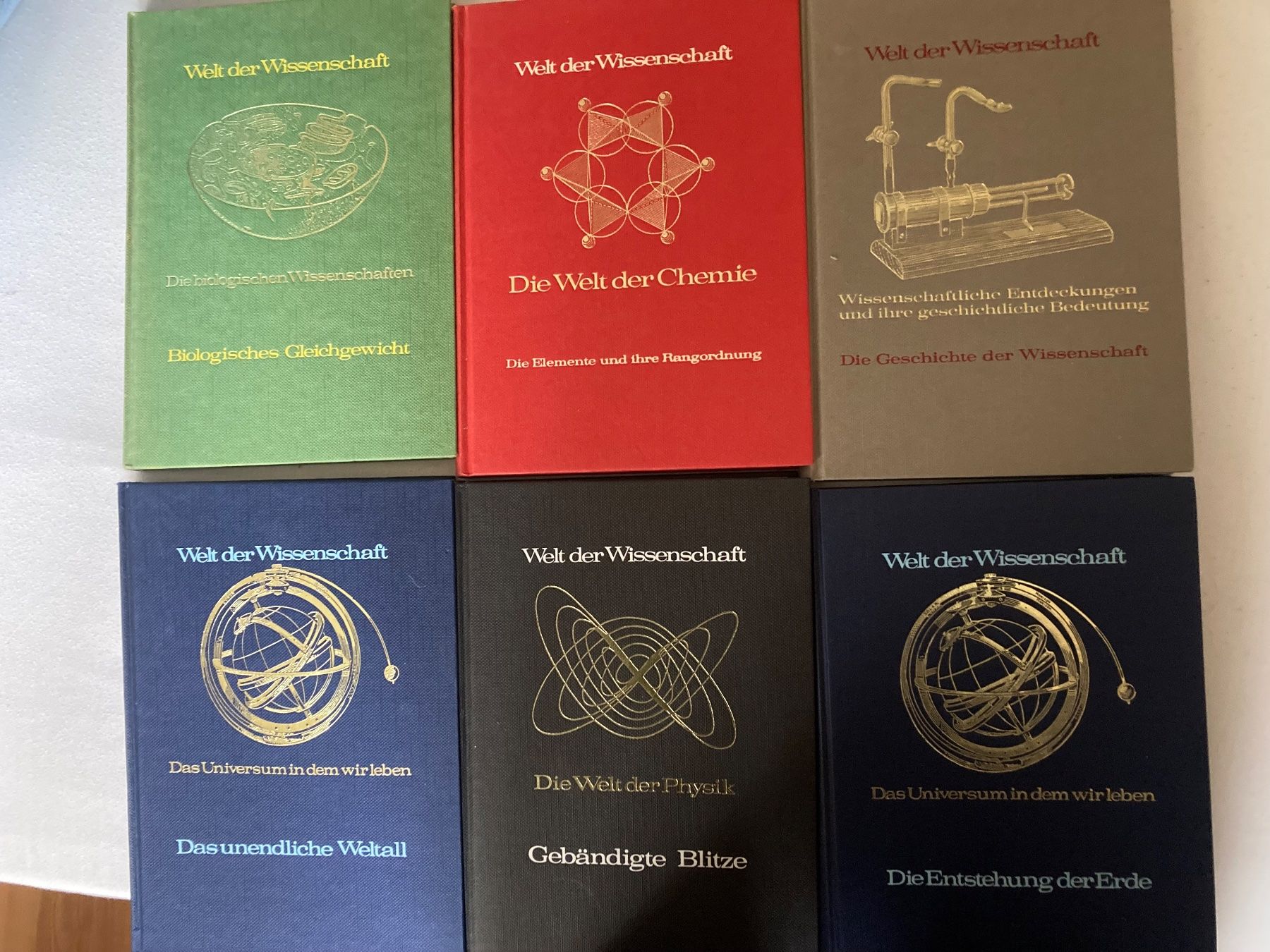 Libri: Bücher 6 Bände Welt der Wissenschaft – Usato da Arbon venduto da Barth05