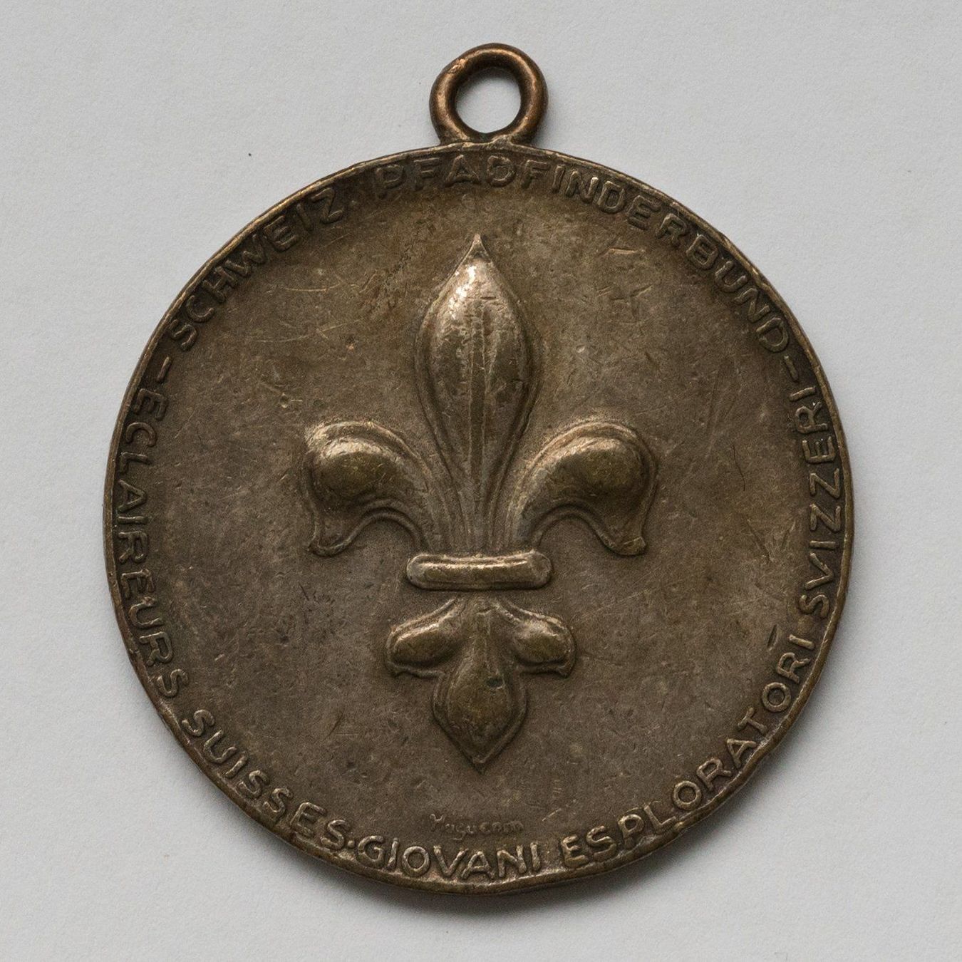 Medaglie: Medaille Schweizer Pfadfinderbund 1952 – Usato da Rotkreuz venduto da Swiss-Coins