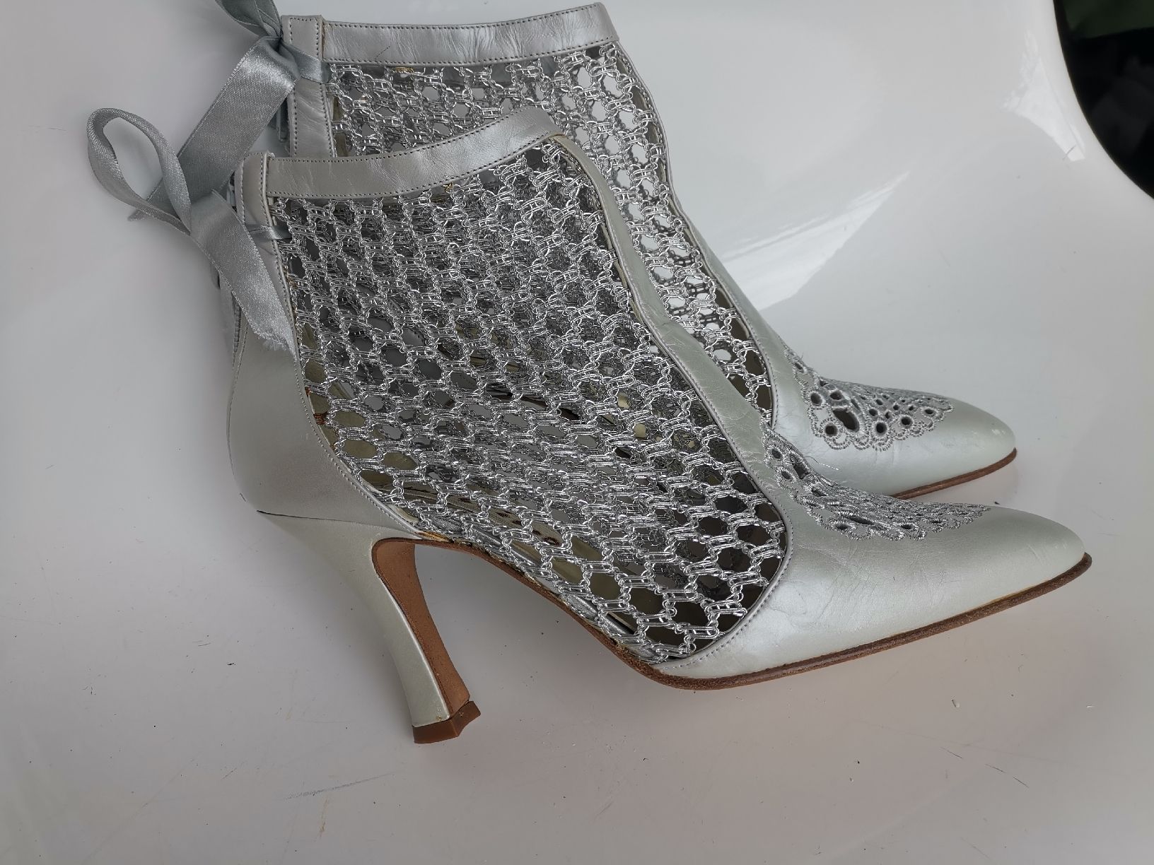 Damenschuhe: Vintage Sommer Stiefeletten  – Neu (gemäss Beschreibung) aus Uerikon von pink_flamingo 1