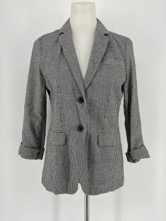 Blazer mit Leinen Gr. 36 von Opus, pied de poule