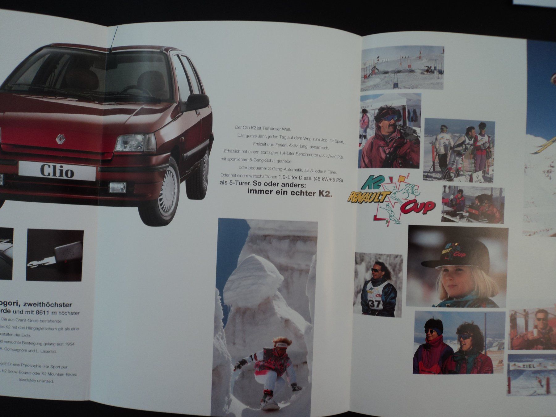 Renault Documents: Prospekt Renault Clio K2 Sondermodell 1995 – D'occasion à Schwarzenburg par modelCARama 3