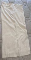 Jupe blanche Zara taille S avec ceinture noire 